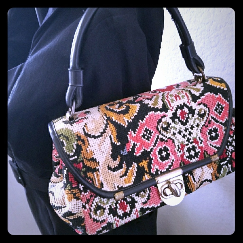 Vintage Tapestry Bag